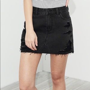 Hollister Denim Mini Skirt